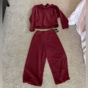 Luna lounge set fleece